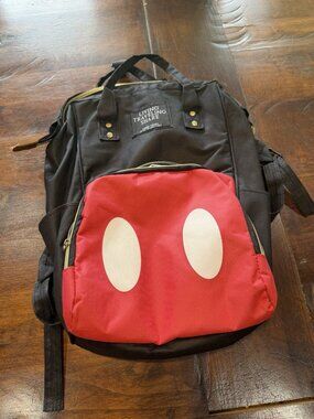 Baby Boy Mickey Mouse Diaper Bag Used